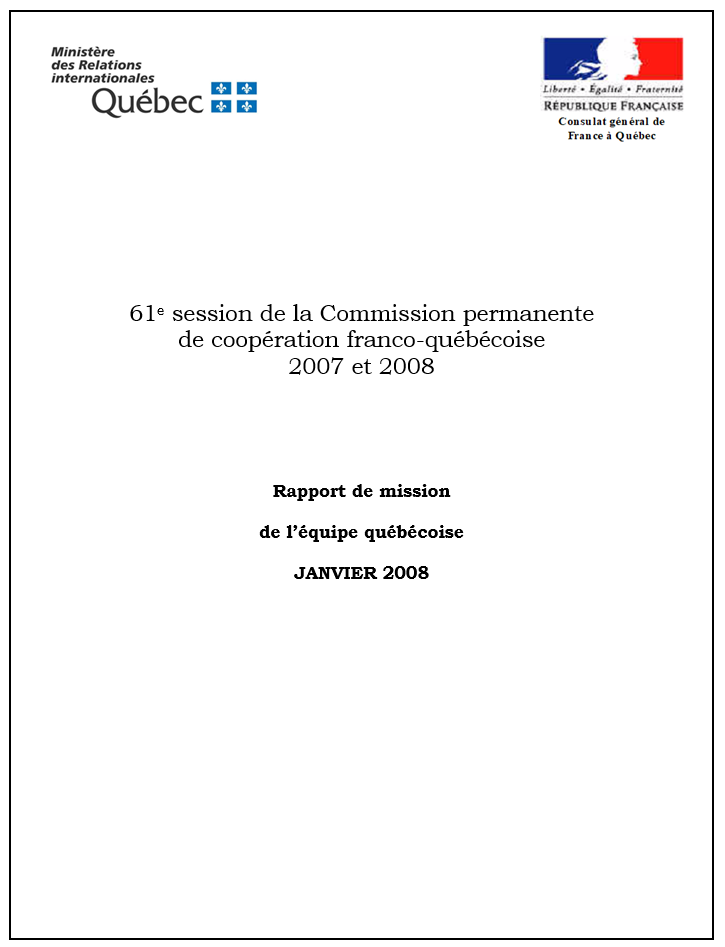 Coopération Franco-québécoise | IZQI